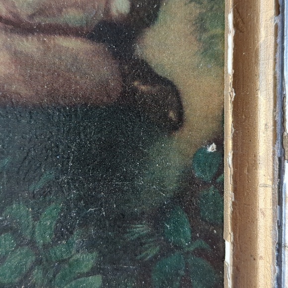 "CHUMS" Boy with Blonde Curls and his Puppy - Picture 4 of 9